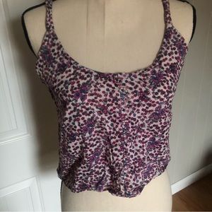 Floral crop top